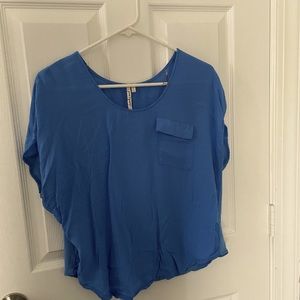 Causal top pocket blouse